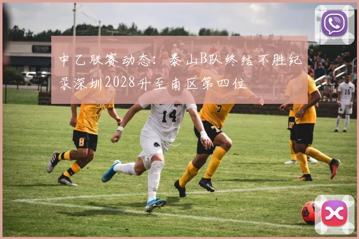 中乙联赛动态：泰山B队终结不胜纪录深圳2028升至南区第四位